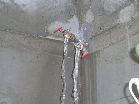 漏水状況